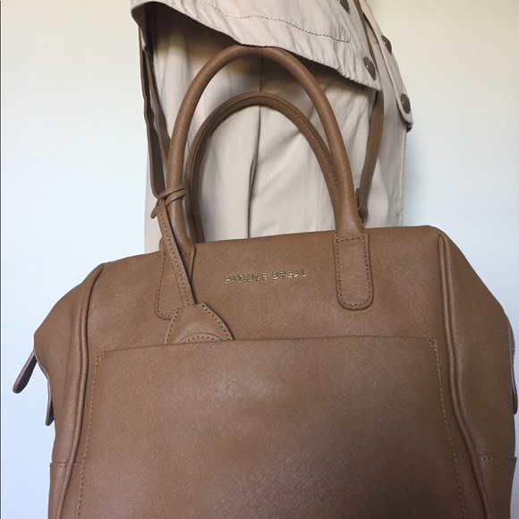 Patrice Breal Brown Bag with Sling, Card and Pouch - Picture 6 of 7